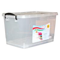 Контейнер д/хранения 35л прозрачный