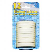 Комплект колец бежевый (в упак 12шт)