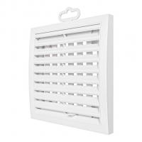 Решетка вент. 150*150 1515РРП с динамичными жалюзи, разъемн,  АБС