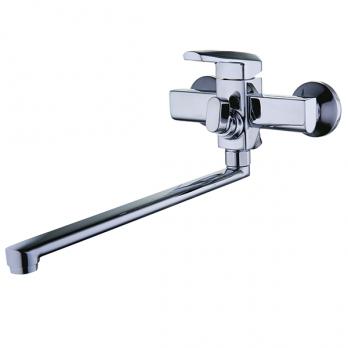 Смеситель для ванны и раковины 35к Glauf LOF7-A033 дивертор поворотный