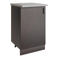 Стол разделочный 50 венге, столешница гранит пёстрый