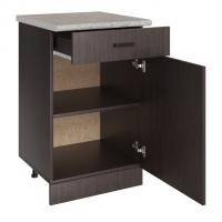 Стол разделочный 50 венге (1 ящик), столешница гранит пёстрый