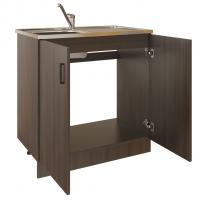 Тумба 80 ЛДСП шимо/ясень темный