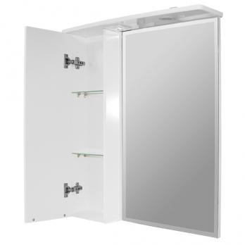 Зеркальный шкаф "КАССИОПЕЯ"  левый с подсветкой(ПВХ)