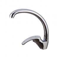 Смеситель для кухни 35к F4136-B FRAP бок.ручка ( выс.пов. излив, п/шпильку, хром, силумин)