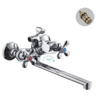 Смеситель для ванны и раковины 1/2 кер F22731-B FRAP КРЕСТ