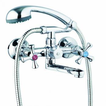 Смеситель для ванны и раковины 1/2 кер Glauf QST7-A827