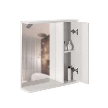 Зеркальный шкаф "Росток 65" правый без подсветки  (ПВХ)