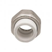 Муфта комб. разъемная, вн 20х3/4" EVER® plast БЕЛЫЙ (Россия)
