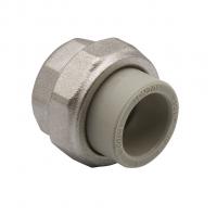 Муфта комб. разъемная, вн 20х3/4'' EVER® plast  СЕРЫЙ (Россия)
