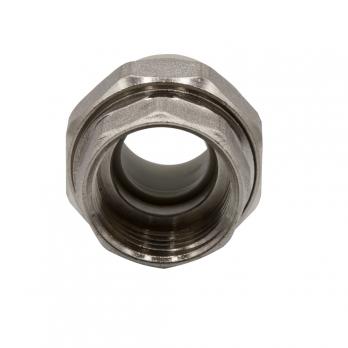 Муфта комб. разъемная, вн 20х3/4'' EVER® plast  СЕРЫЙ (Россия)