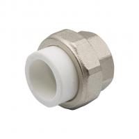 Муфта комб. разъемная, вн 25х1" EVER® plast  БЕЛЫЙ (Россия)