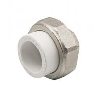 Муфта комб. разъемная, вн 25х1/2" EVER® plast БЕЛЫЙ (Россия)