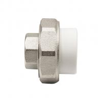 Муфта комб. разъемная, вн 25х1/2" EVER® plast БЕЛЫЙ (Россия)