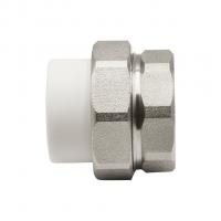 Муфта комб. разъемная, вн 32х1 1/4" EVER® plast  БЕЛЫЙ (Россия)