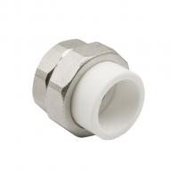 Муфта комб. разъемная, вн 32х1 1/4" EVER® plast  БЕЛЫЙ (Россия)