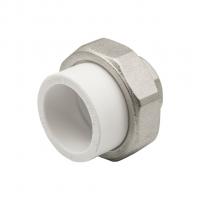 Муфта комб. разъемная, вн 32х3/4" EVER® plast  БЕЛЫЙ (Россия)