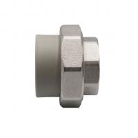 Муфта комб. разъемная, вн 40х1 1/4" EVER® plast  СЕРЫЙ (Россия)