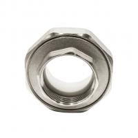 Муфта комб. разъемная, вн 63х2" EVER® plast  БЕЛЫЙ (Россия)