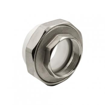 Муфта комб. разъемная, вн 63х2" EVER® plast  БЕЛЫЙ (Россия)