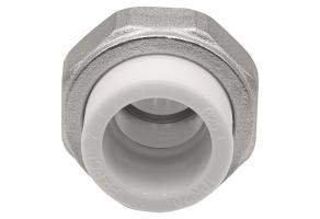 Муфта комб. разъемная, нар 25х3/4'' EVER® plast БЕЛЫЙ (Россия)