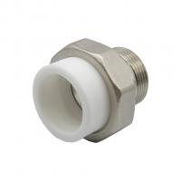 Муфта комб. разъемная, нар 40х1 1/4" EVER® plast  БЕЛЫЙ (Россия)