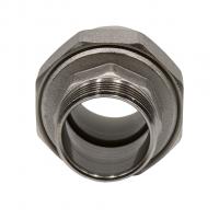 Муфта комб. разъемная, нар 40х1 1/4'' EVER® plast  СЕРЫЙ (Россия)