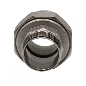 Муфта комб. разъемная, нар 40х1 1/4'' EVER® plast  СЕРЫЙ (Россия)