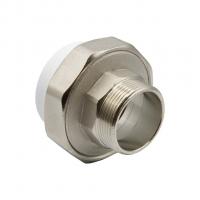 Муфта комб. разъемная, нар 50х1 1/2" EVER® plast  БЕЛЫЙ (Россия)