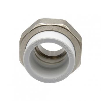 Муфта комб. разъемная, нар 50х1 1/2" EVER® plast  БЕЛЫЙ (Россия)