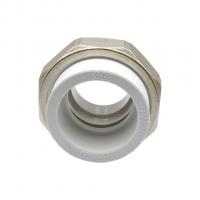 Муфта комб. разъемная, нар 63х2" EVER® plast  БЕЛЫЙ (Россия)