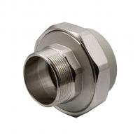 Муфта комб. разъемная, нар 63х2'' EVER® plast   СЕРЫЙ (Россия)