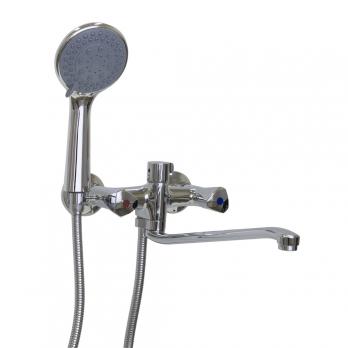 Смеситель для ванны и раковины 1/2 рез Казань КС 63106244 S-нос мет мах ЕВРО