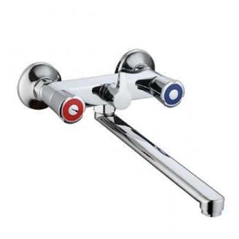 Смеситель для ванны и раковины 1/2 кер Казань КС 70014253 мет мах ЕВРО