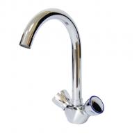 Смеситель для кухни 1/2 кер Казань КС 570138 мет маховики