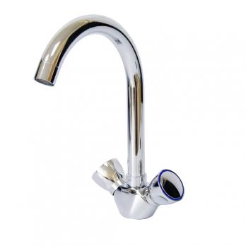 Смеситель для кухни 1/2 кер Казань КС 570138 мет маховики