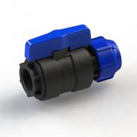 Кран шаровой обжим - вн. 25 - 1/2 ПЭ PN16 SPEKTR