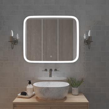 Зеркало MIXLINE "Стив" 800*680 (ШВ) сенсорный выключатель, светодиодная подсветка