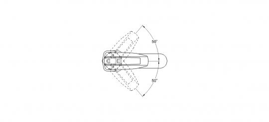 Смеситель для раковины 35к Glauf LOF1-A033 п/шпильку