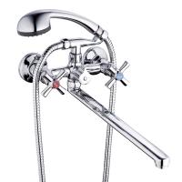 Смеситель для ванны и раковины 1/2 кер Glauf QMT7-B722 картриджн перекл