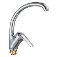 Смеситель для кухни 40к Glauf 9G4-A182 ЛАТ бок. ручка, п/гайку