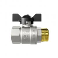 Кран шаровой 1'' вн/нар бабочка LD PRIDE