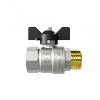 Кран шаровой 3/4'' вн/нар бабочка LD PRIDE