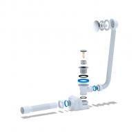 Обвязка на ванну1 1/2*40 "Бриг"с вып Click-Clack сетка и перел с г/т 40*50 EC655S АНИ пласт