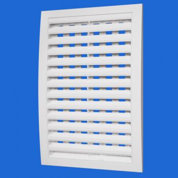 Решетка вент. 180*250 с динамичными жалюзи,разъемная 1825 РРП ERA