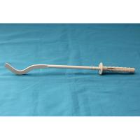 Кронштейн для радиатора с дюбелем анкерный белый 7*250мм