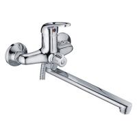 Смеситель для ванны и раковины 35к L2239-B Ledeme с отв L-нос, силумин