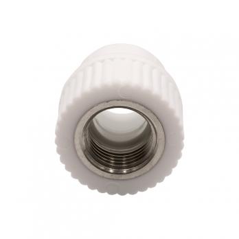 Муфта комб. вн 20х1/2'' EVER® plast БЕЛЫЙ (Россия)