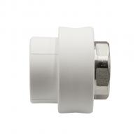 Муфта комб. вн 32х1'' под ключ EVER® plast БЕЛЫЙ (Россия)