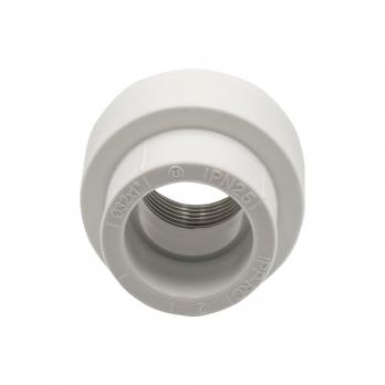 Муфта комб. вн 32х1'' под ключ EVER® plast БЕЛЫЙ (Россия)